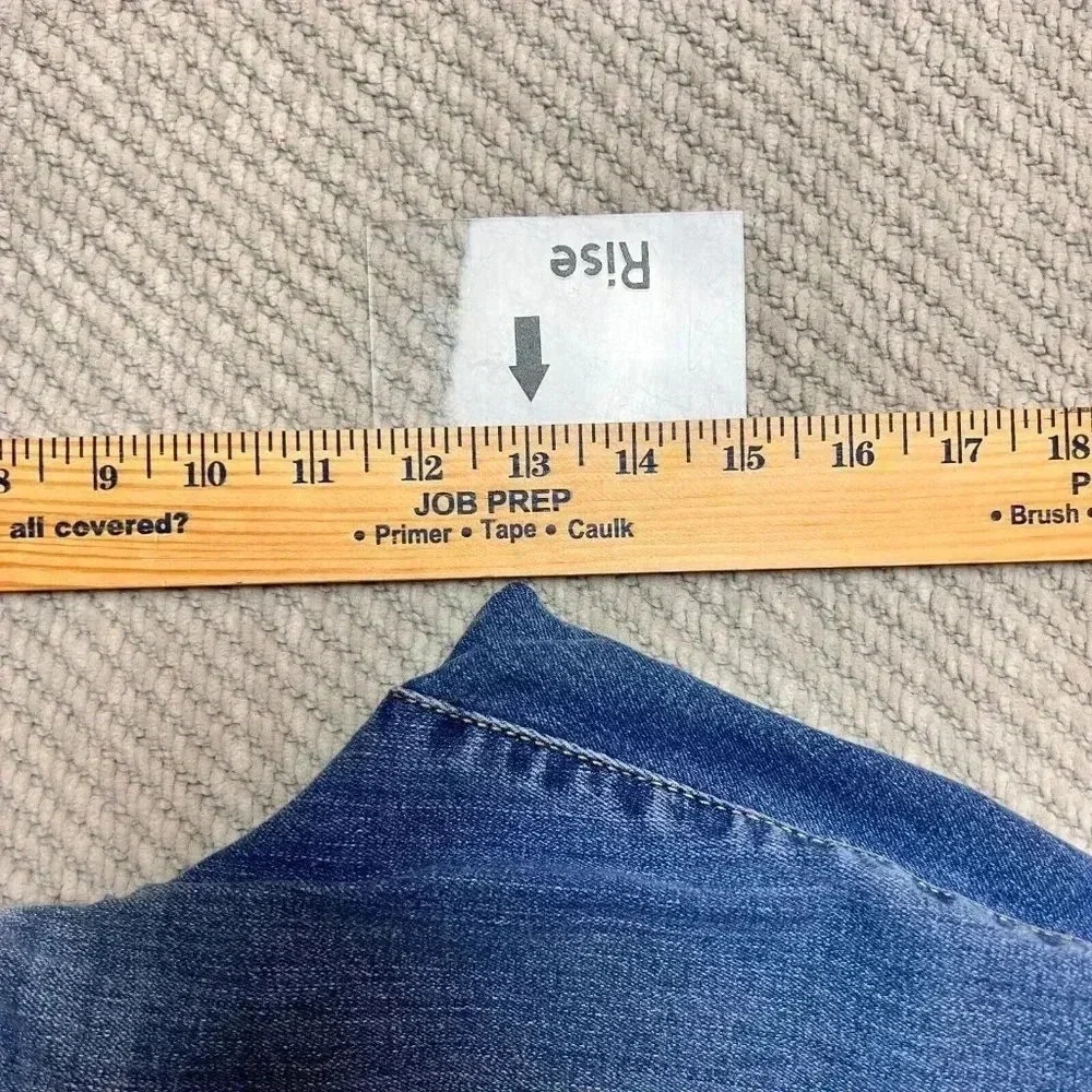 Universal Thread Womens Blue High Rise Skinny Jeans Plus Sz 18/34R Classic Basic